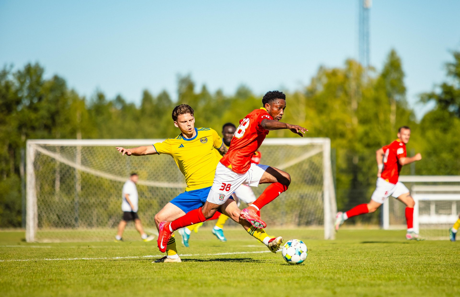 Kanakimana sk�roval p�i debutu, Zbrojovka si v p��pravn�m utk�n� poradila s Michalovcemi