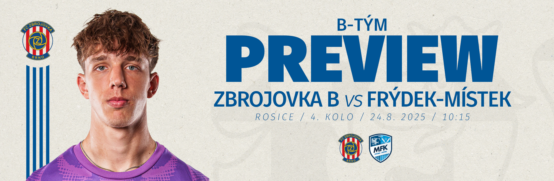PREVIEW: T�k� zkou�ka pro rezervn� t�m! Do Rosic p�ijede Fr�dek-M�stek