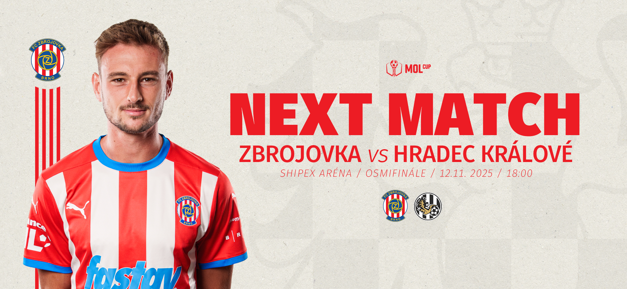 PREVIEW: Posledn� z�pas podzimu! Zbrojovka host� v osmifin�le poh�ru Hradec Kr�lov�