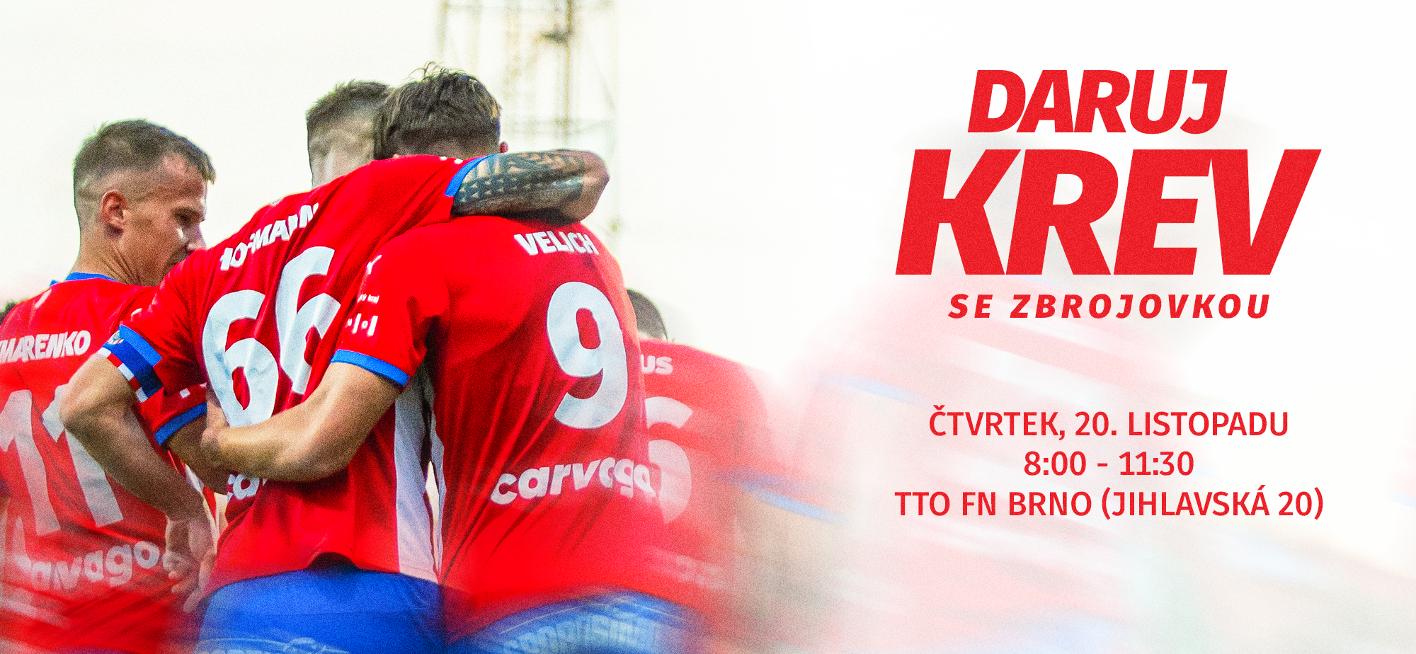 P�ij�te darovat krev se Zbrojovkou