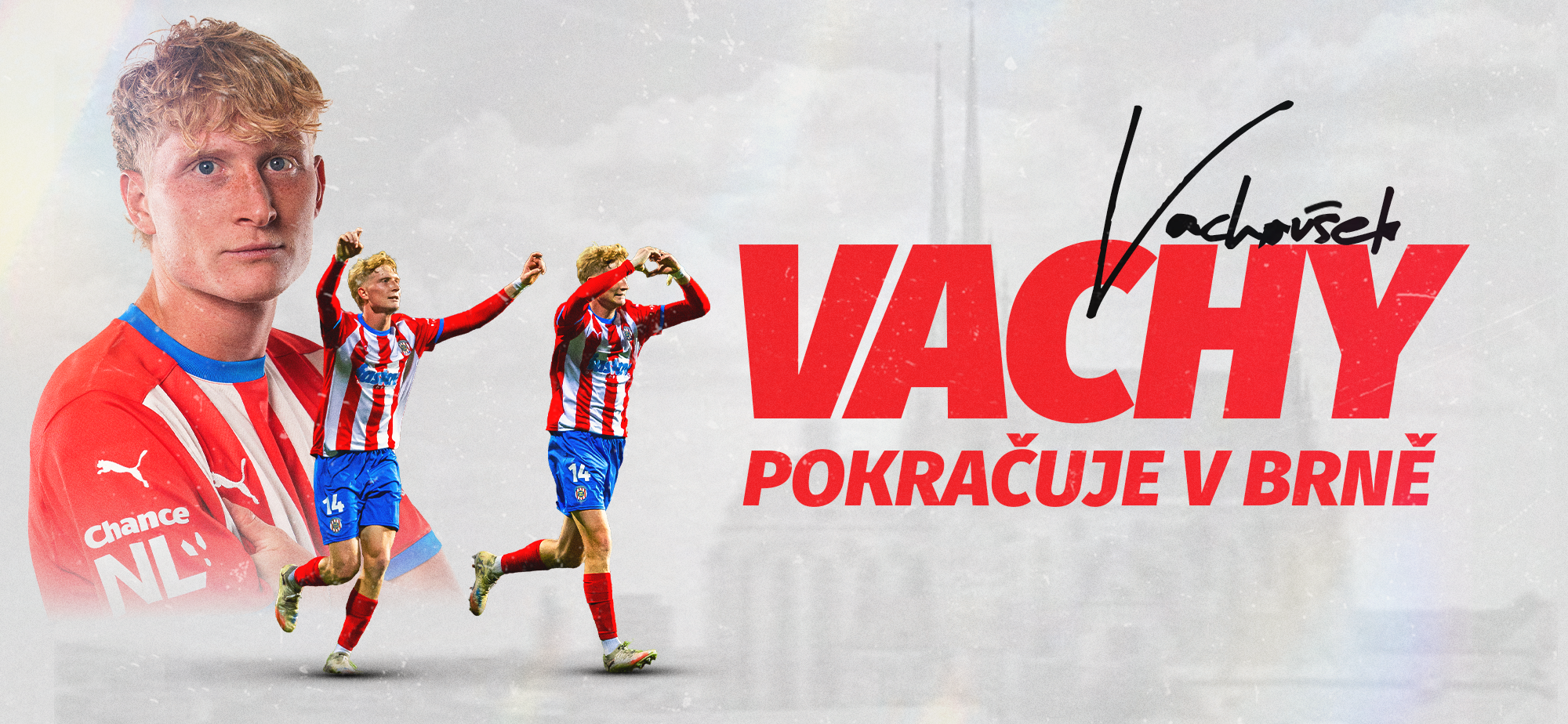 Tade� Vachou�ek pokra�uje na hostov�n� ve Zbrojovce Brno