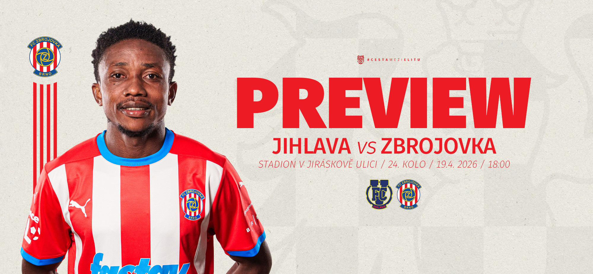 Boj o postup do prvn� ligy pokra�uje, Zbrojovka se utk� s Jihlavou