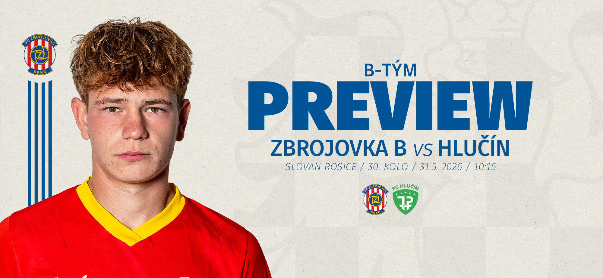 Zbrojovka B se v ned�li p�edstav� proti sestupuj�c�mu Hlu��nu