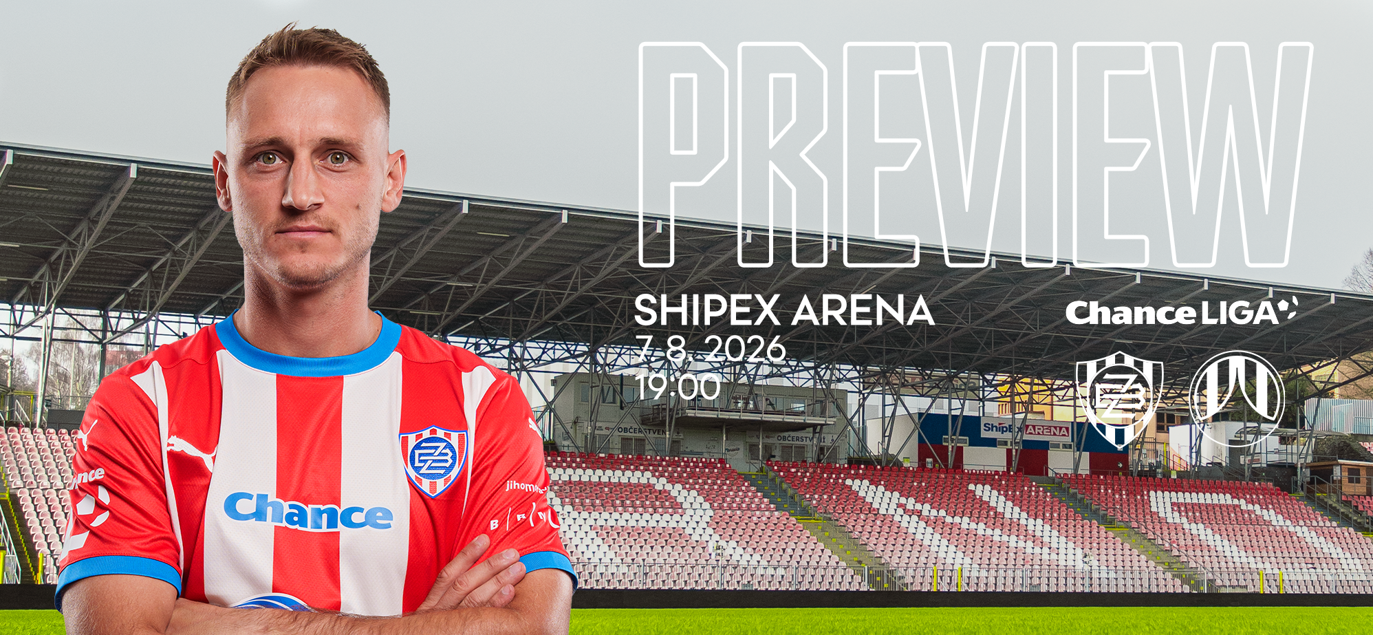 Dal�� dom�c� souboj je tady. Zbrojovka p�iv�t� Slovan Liberec