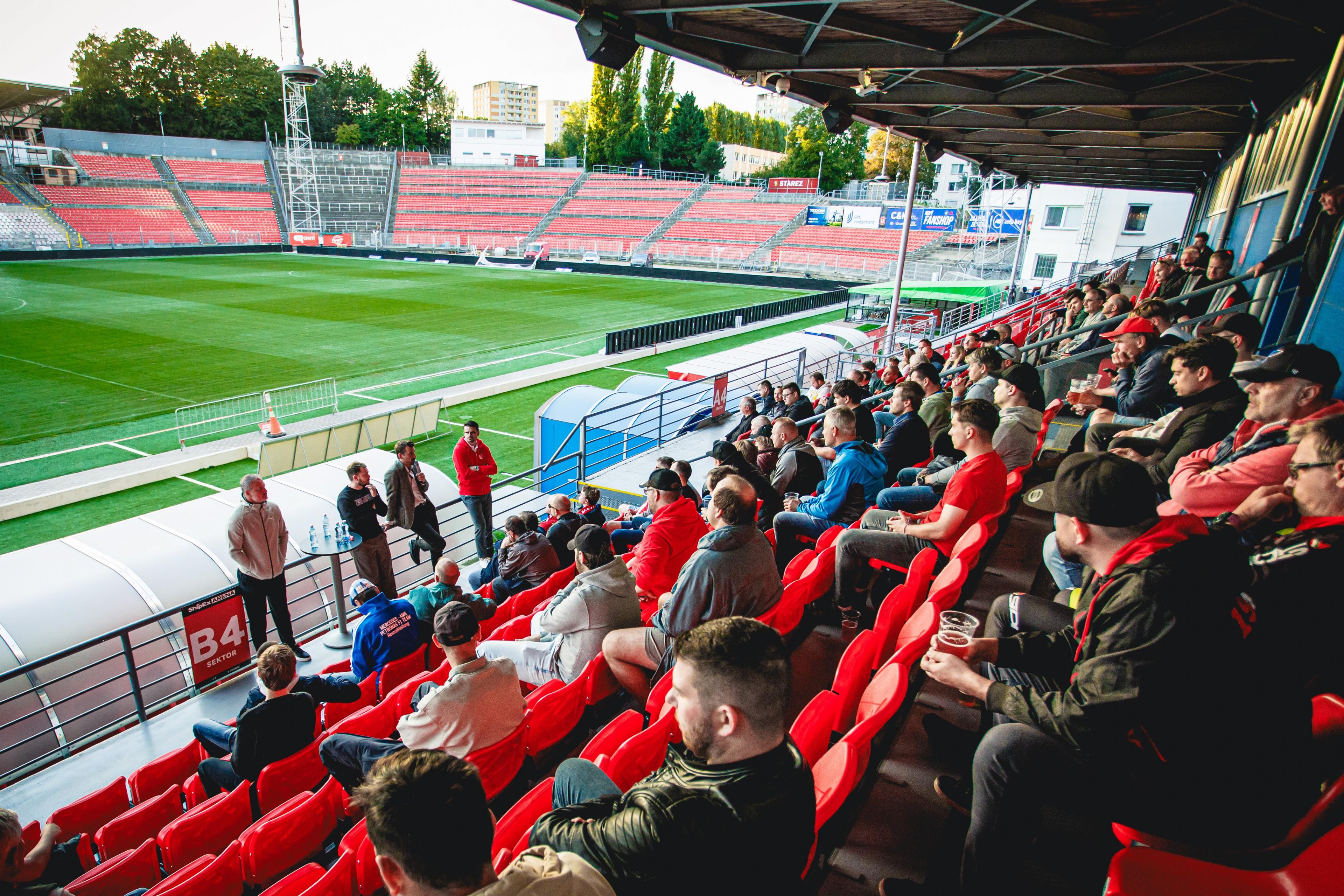 Veden� Zbrojovky Brno se setkalo s fanou�ky