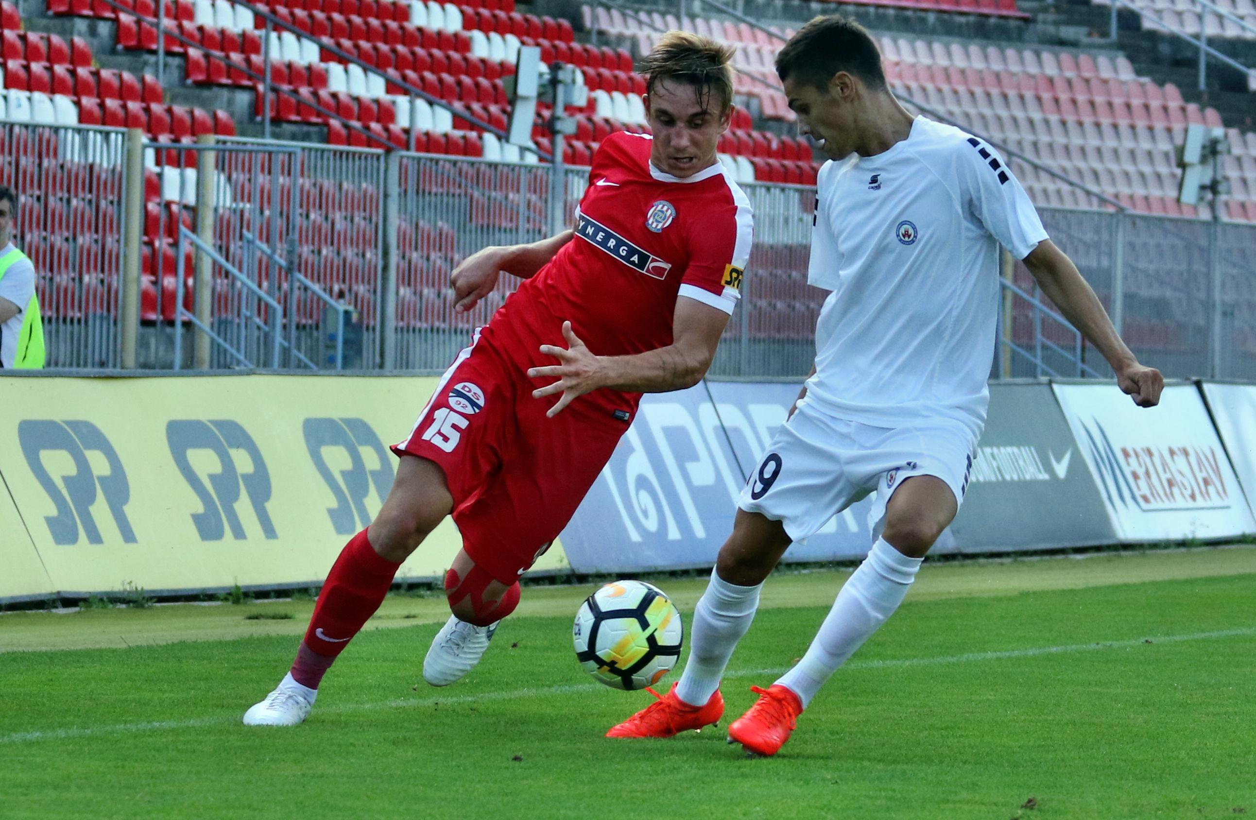 V posledn�m p��pravn�m utk�n� porazila Zbrojovka Vy�kov