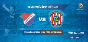 Posledn� hern� test p�ed soust�ed�n�m, Zbrojovka vyzve Ban�k