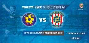 Dal�� ligov� kolo na�ne Zbrojovka na h�i�ti Jihlavy