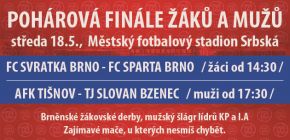 Fin�le krajsk�ho poh�ru bude hostit Srbsk�, hraje se 18. kv�tna