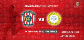 POZV�NKA: Na�e Zbrojovka hraje s Teplicemi, p�ij�te ji podpo�it!