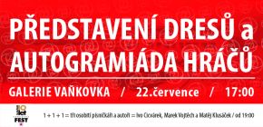 Zbrojovka pok�t� nov� dresy 22. �ervence v Galerii Va�kovka!