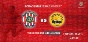 VIDEO: Na�e Zbrojovka hraje se Zl�nem, p�ij�te ji podpo�it!