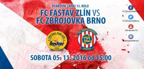 Zbrojovku �ek� moravsk� derby, m��� do Zl�na!