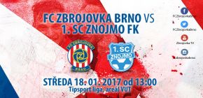 Zbrojovka ve druh�m z�pase p��pravy porazila Znojmo