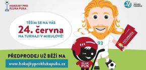 Hokejky pro Kluka Puka - Zbrojovka se z��astn� charitativn�ho turnaje v Mikulov�