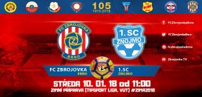 Ve druh�m utk�n� Tipsport ligy se Zbrojovka utk� se Znojmem