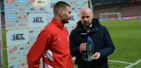 Hr�� utk�n� Juhar: Mohli jsme m�t t�i body, ale i s jedn�m jsem spokojen�