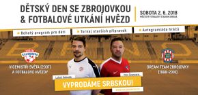 Fotbalov� utk�n� hv�zd a D�tsk� den se Zbrojovkou