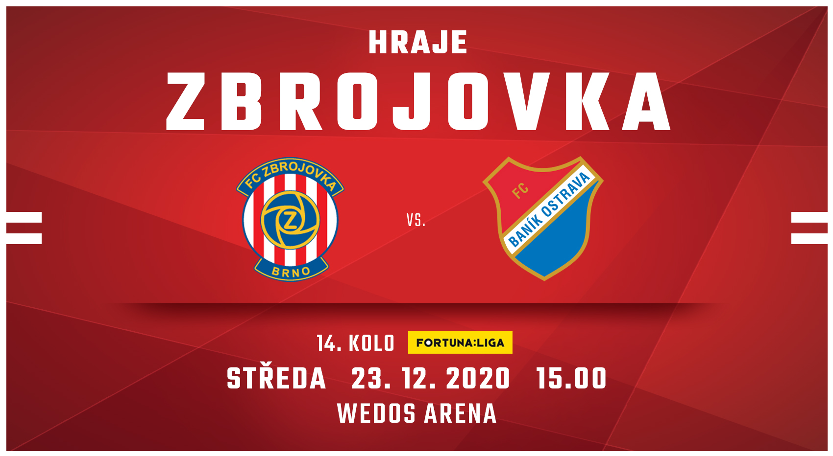 PREVIEW: Zbrojovka v posledn�m utk�n� roku p�iv�t� Ban�k Ostrava!