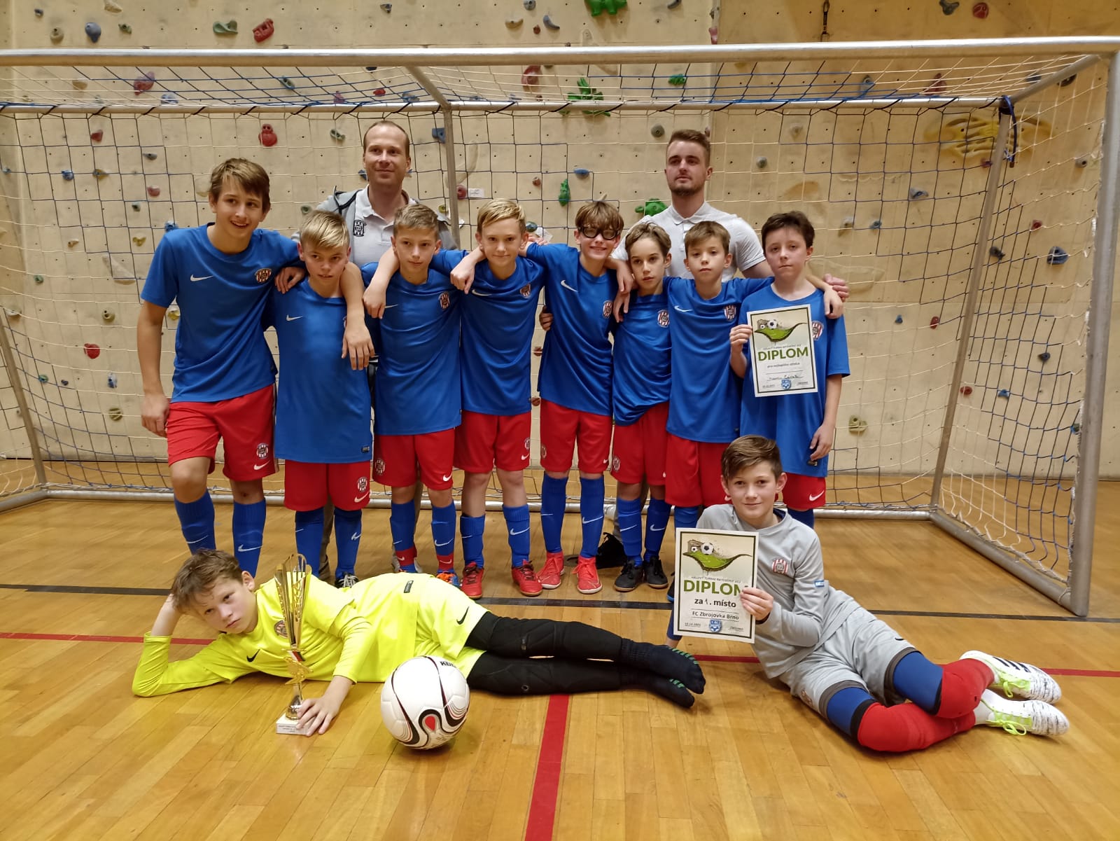 U12: Zbrojovka vyhr�la turnaj ve Znojm�