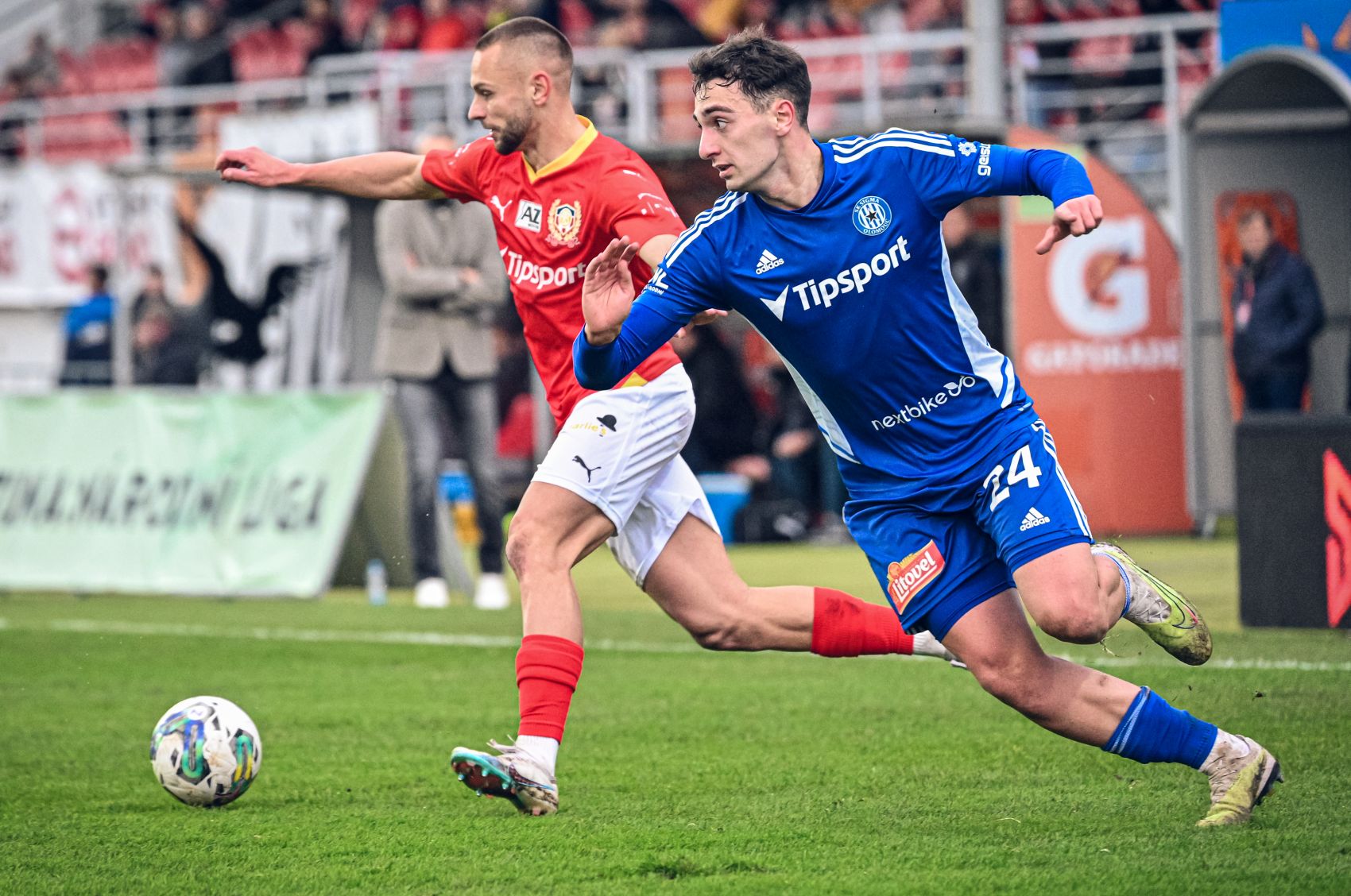 Zbrojovka na z�v�r podzimu podlehla doma b��ku Olomouce