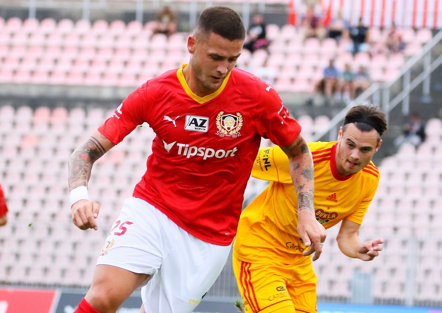 VIDEO: Roman Poto�n� po utk�n� s Duklou