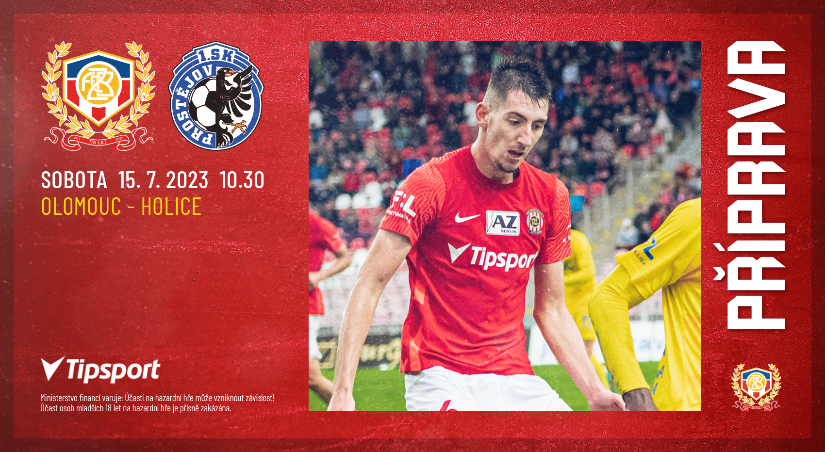 PREVIEW: P��pravu zakon��me s Prost�jovem, z�pas m��ete sledovat na Zbrojovka TV