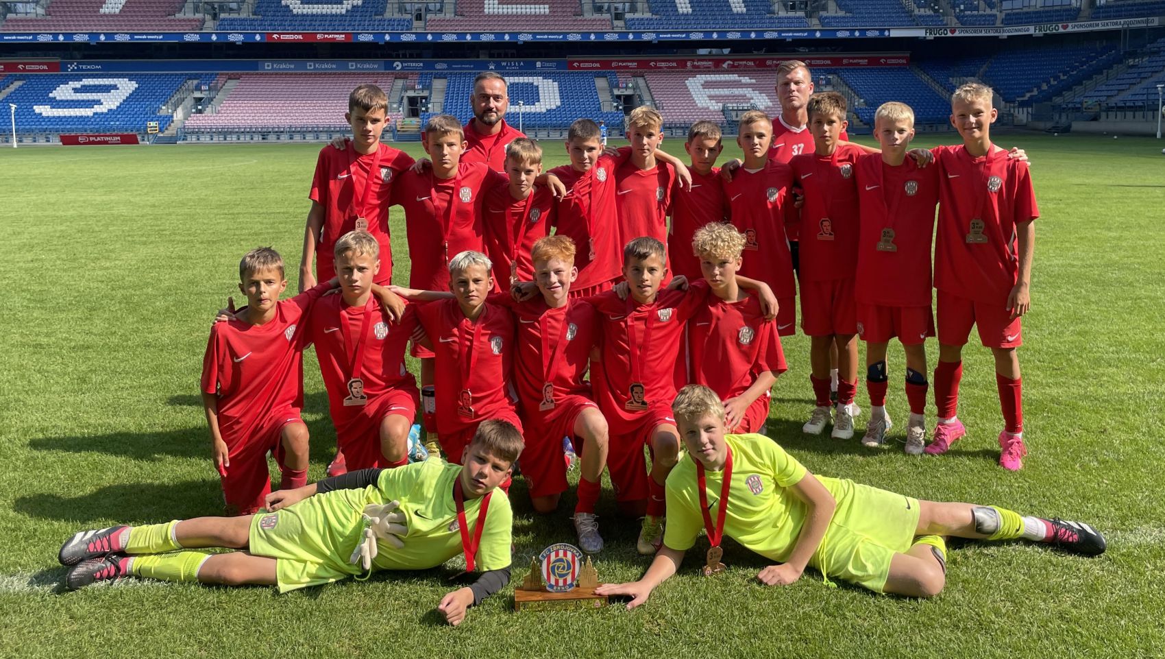 U13: Zbrojov�ci skon�ili t�et� na turnaji v Krakov�