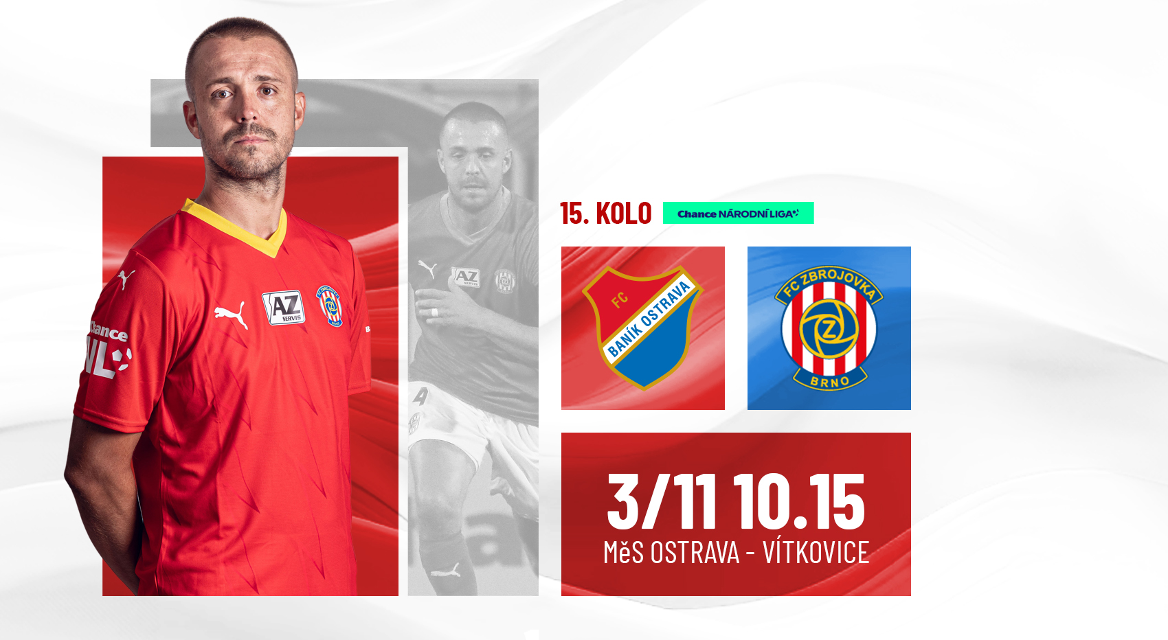 PREVIEW: P�edposledn� utk�n� podzimu proti b��ku Ban�ku