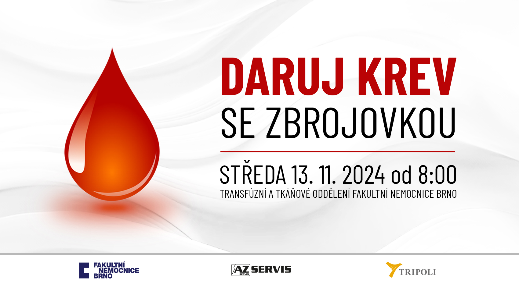 Poj�te s n�mi darovat krev!