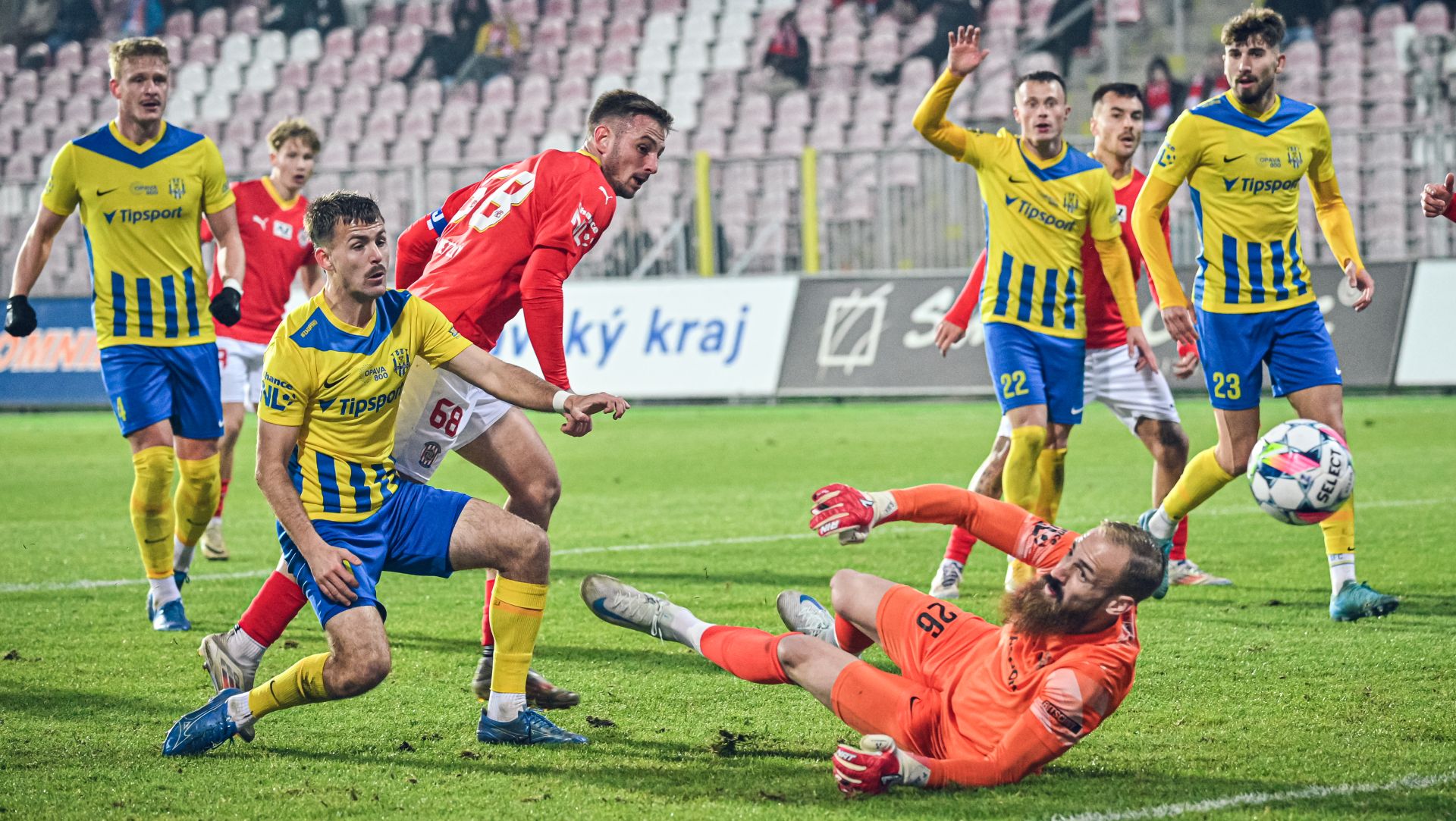 Zbrojovka proti Opav� smazala dvoug�lov� manko a kon�� podzim rem�zou