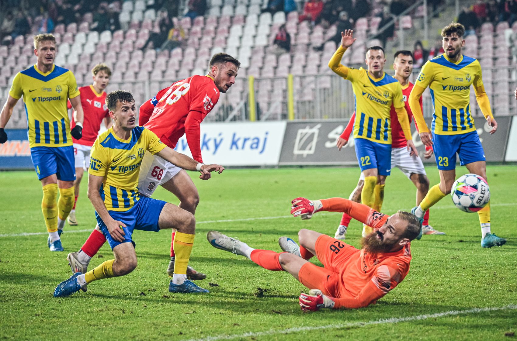 Zbrojovka proti Opav� smazala dvoug�lov� manko a kon�� podzim rem�zou