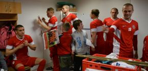 FOTO: Hr��i p��pravek Podiv�na a Valtic na utk�n� se Slavi�