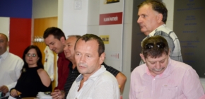 Klub zorganizoval posezen� s partnery