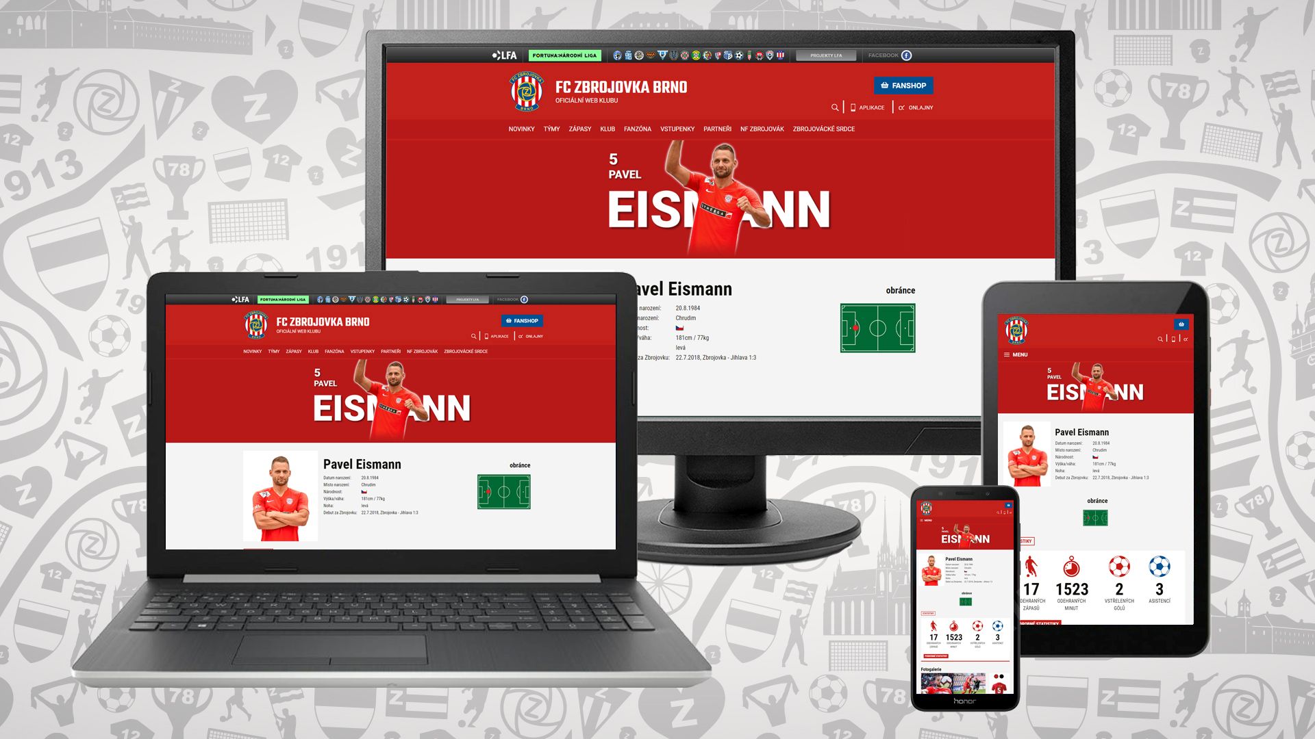 V�tejte na nov�m webu Zbrojovky!