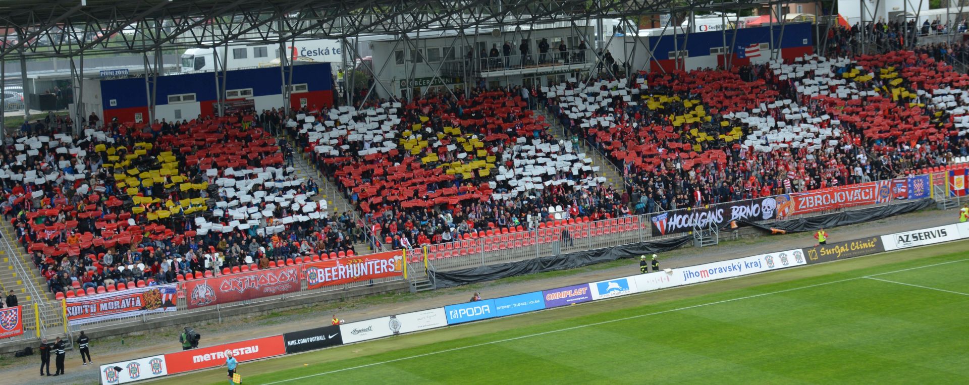 Fanz�na na utk�n� se Slavi�!