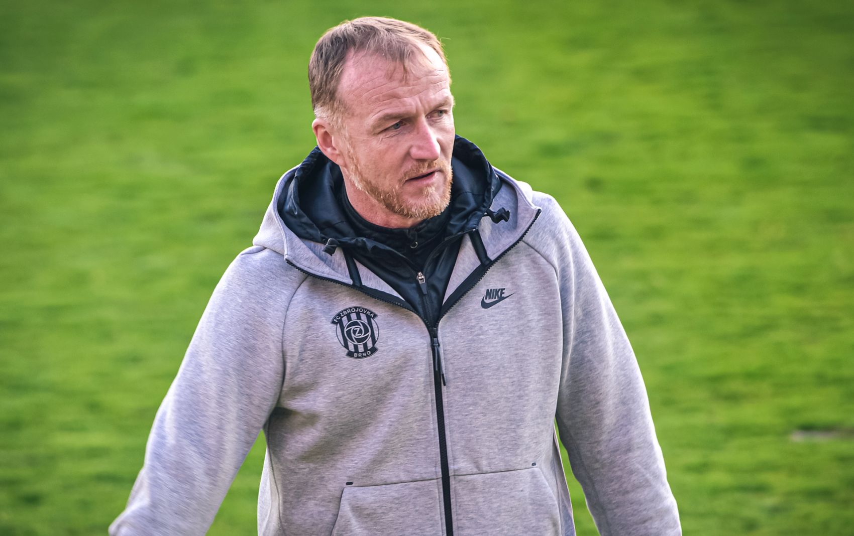 Tren�r Dost�lek po utk�n� s Olomouc�