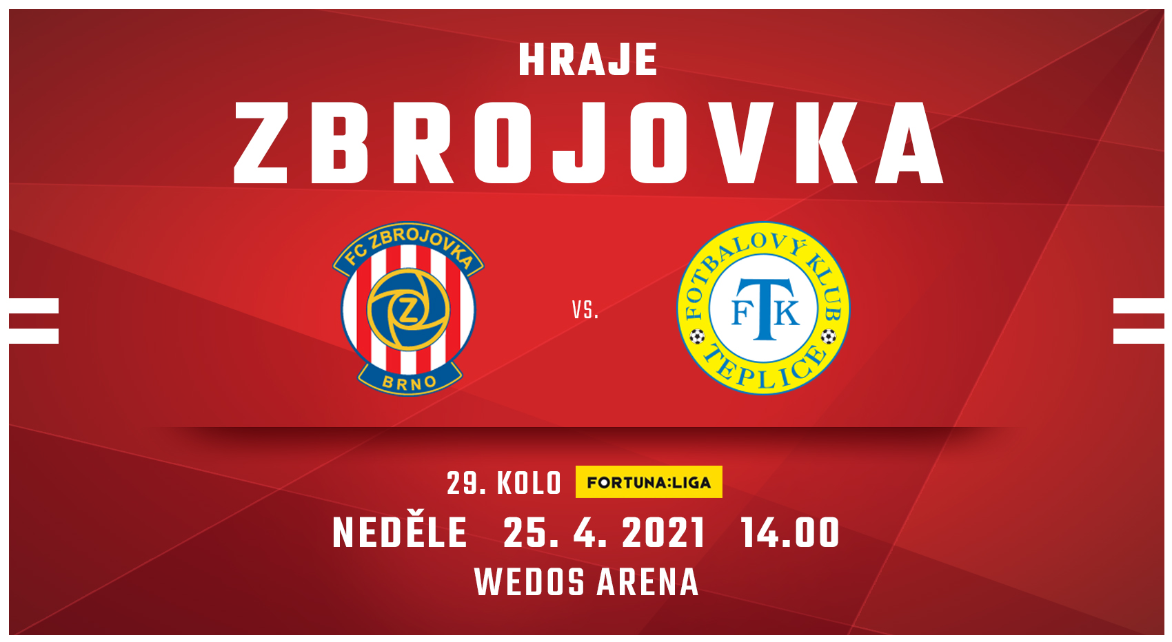 V ned�li se utk�me s Teplicemi!