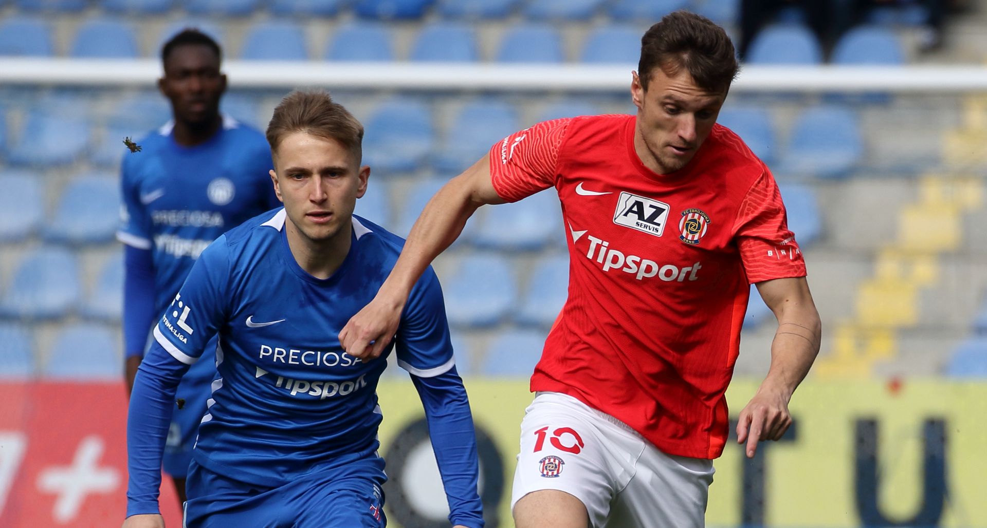 Zbrojovka nezvl�dla z�pas s Libercem, vrac� se bez bod�